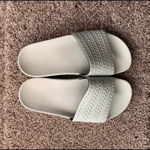 Adidas Mint Green Slides